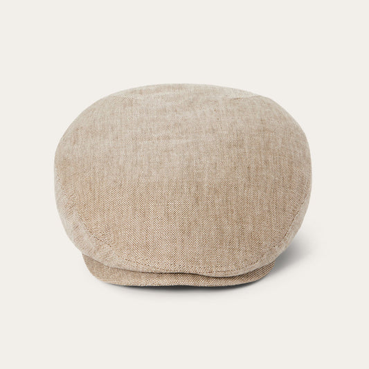 Linen Driver Cap | Stetson Beige