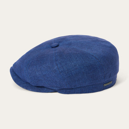 Linen Hatteras Cap | Stetson Navy