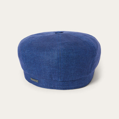 Linen Hatteras Cap | Stetson Navy