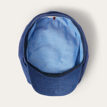 Linen Hatteras Cap | Stetson Navy