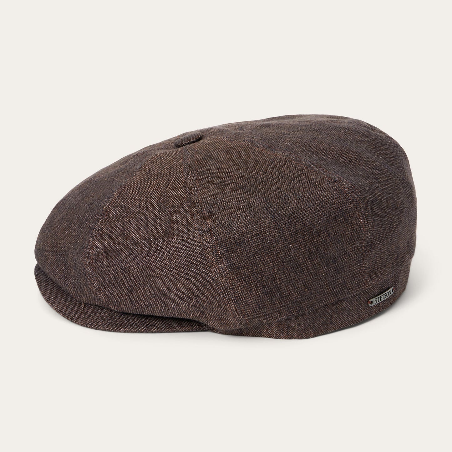 Linen Hatteras Cap | Stetson Brown