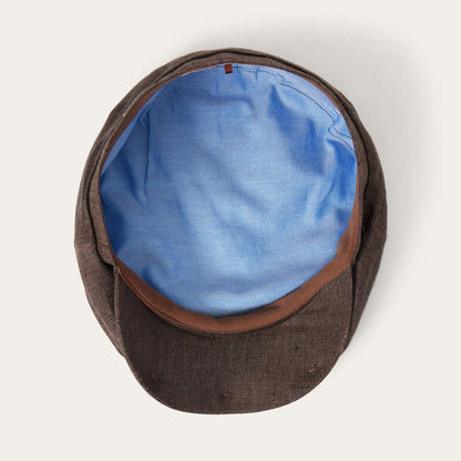 Linen Hatteras Cap | Stetson Brown