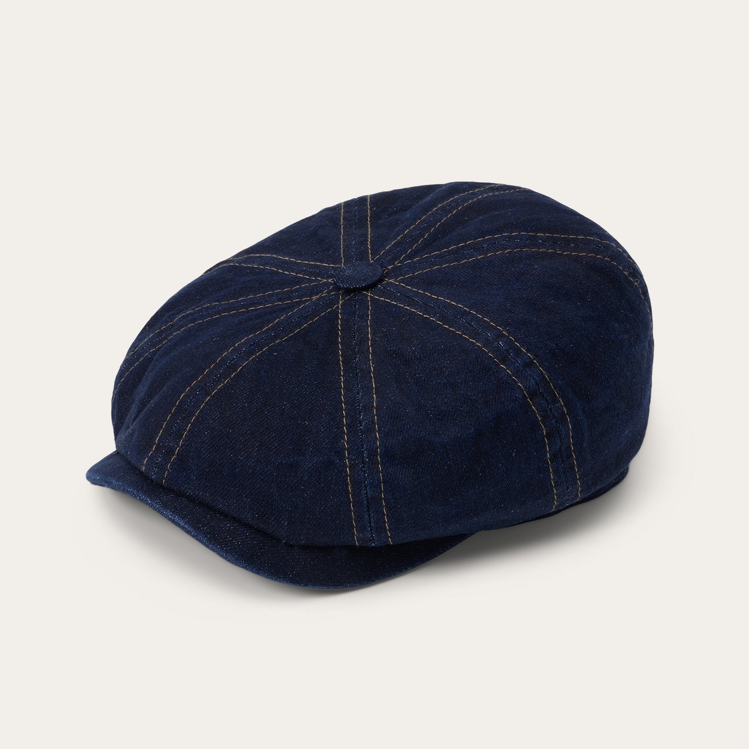 Denim Hatteras Cap | Stetson Denim