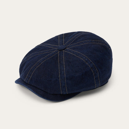 Denim Hatteras Cap | Stetson Denim