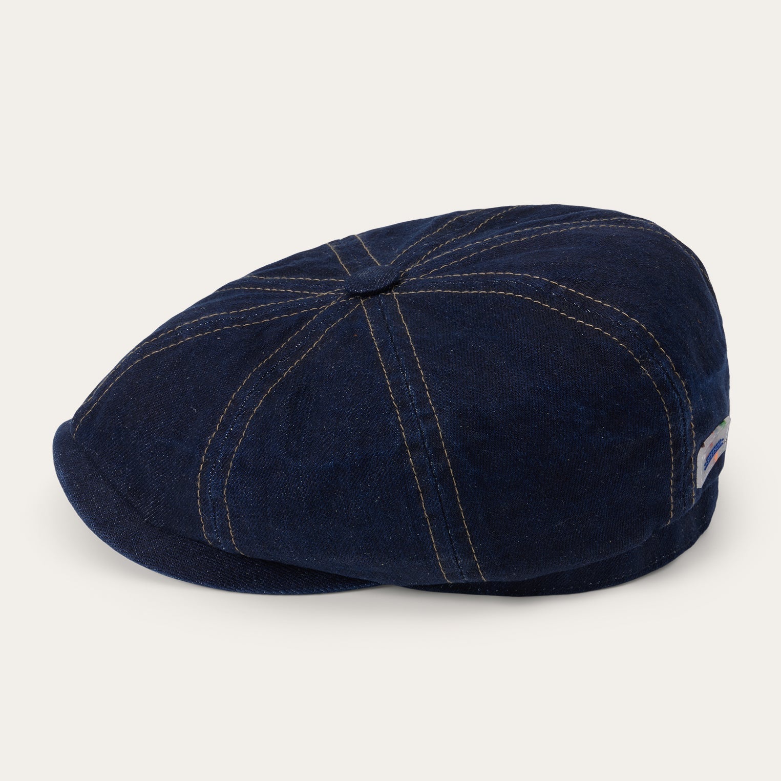 Denim Hatteras Cap | Stetson Denim