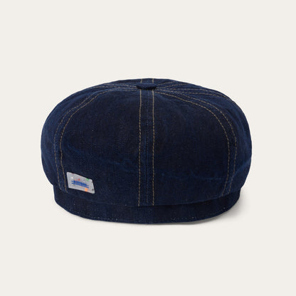 Denim Hatteras Cap | Stetson Denim