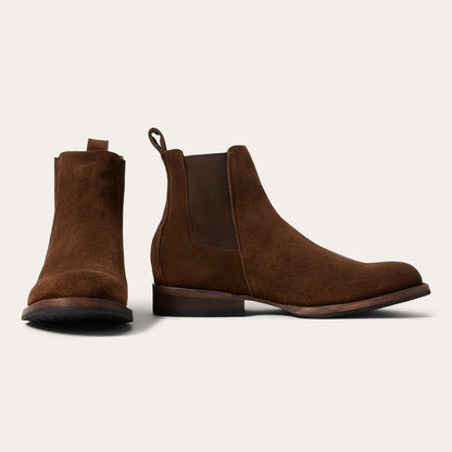 Suede Beat Chelsea Boot | Stetson Brown