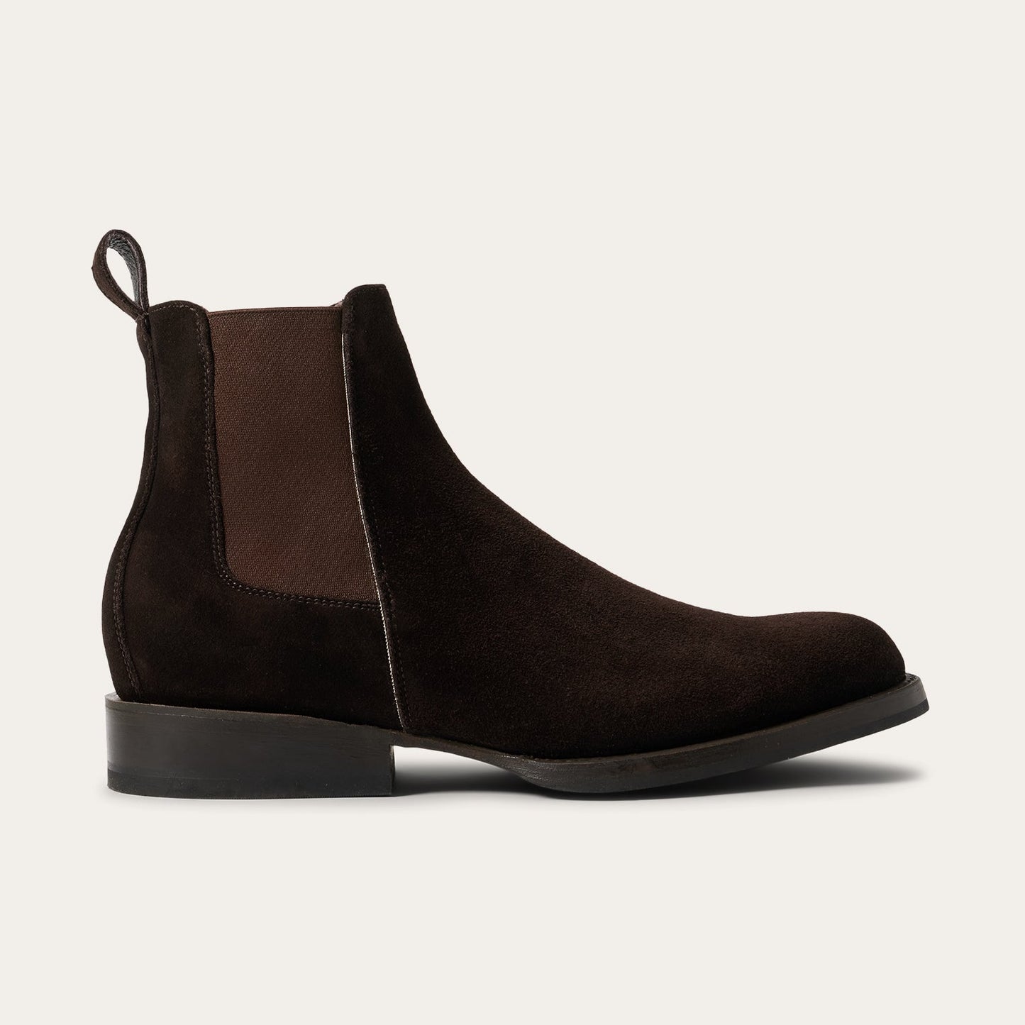 Suede Beat Chelsea Boot | Stetson Dark Brown