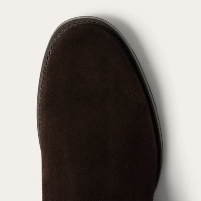 Suede Beat Chelsea Boot | Stetson Dark Brown