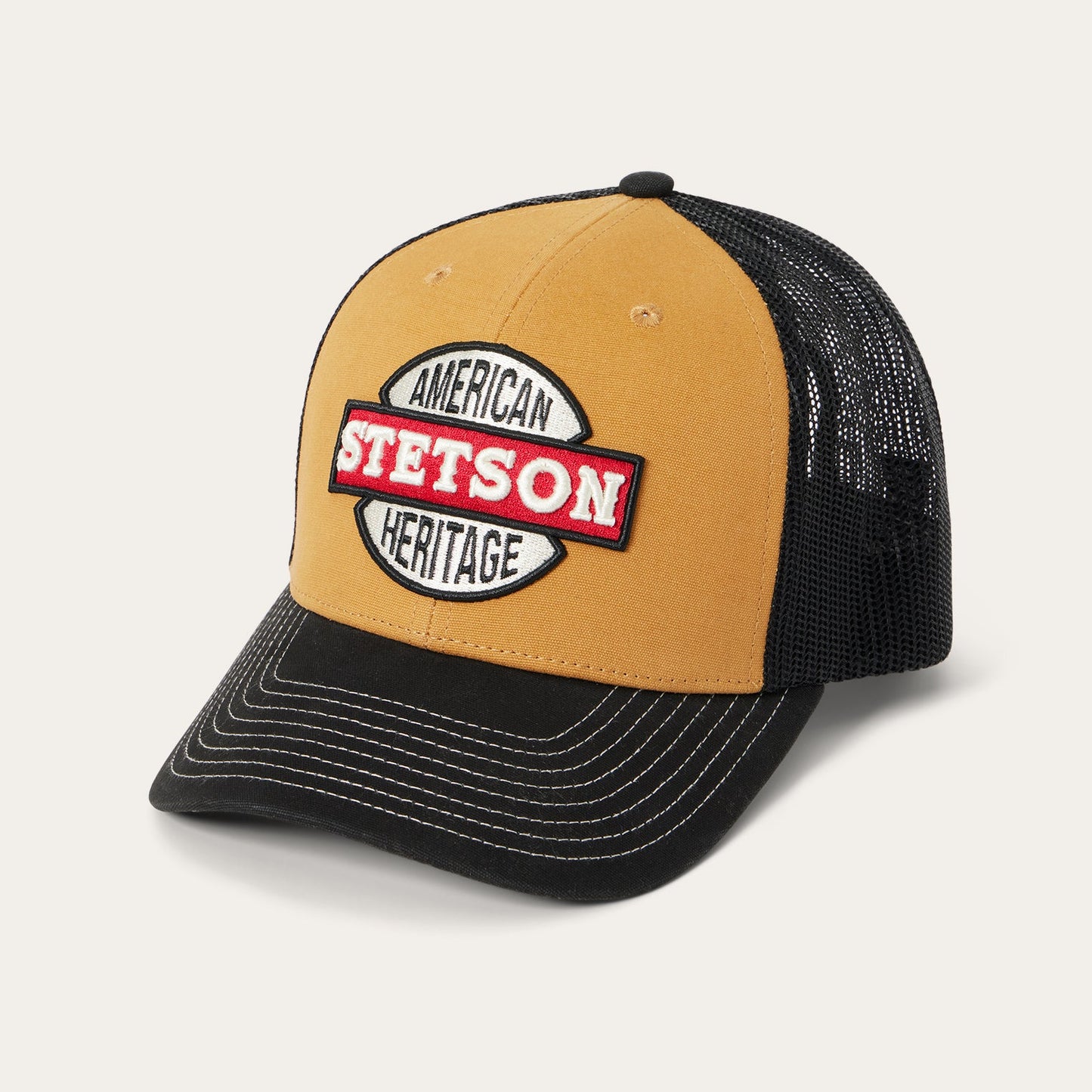 Tan Americana Trucker Cap | Stetson Tan