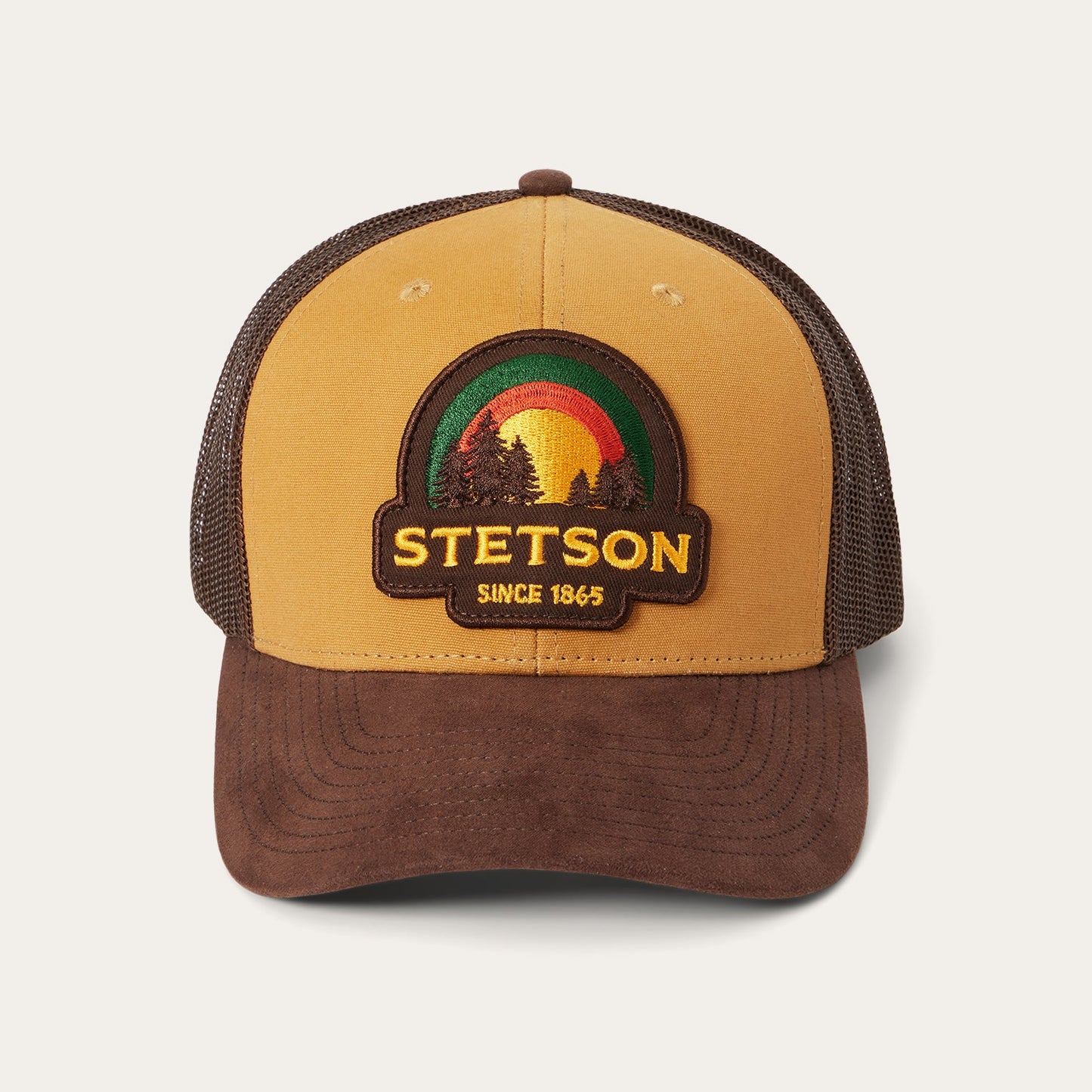 Tan Sunset Trucker Cap | Stetson Tan