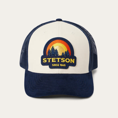 Cream Sunset Trucker Cap | Stetson Cream