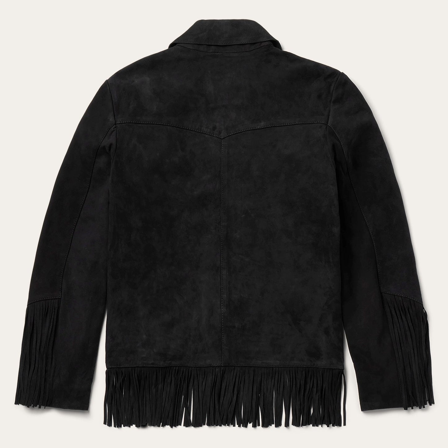 Fringe Suede Jacket | Stetson Black