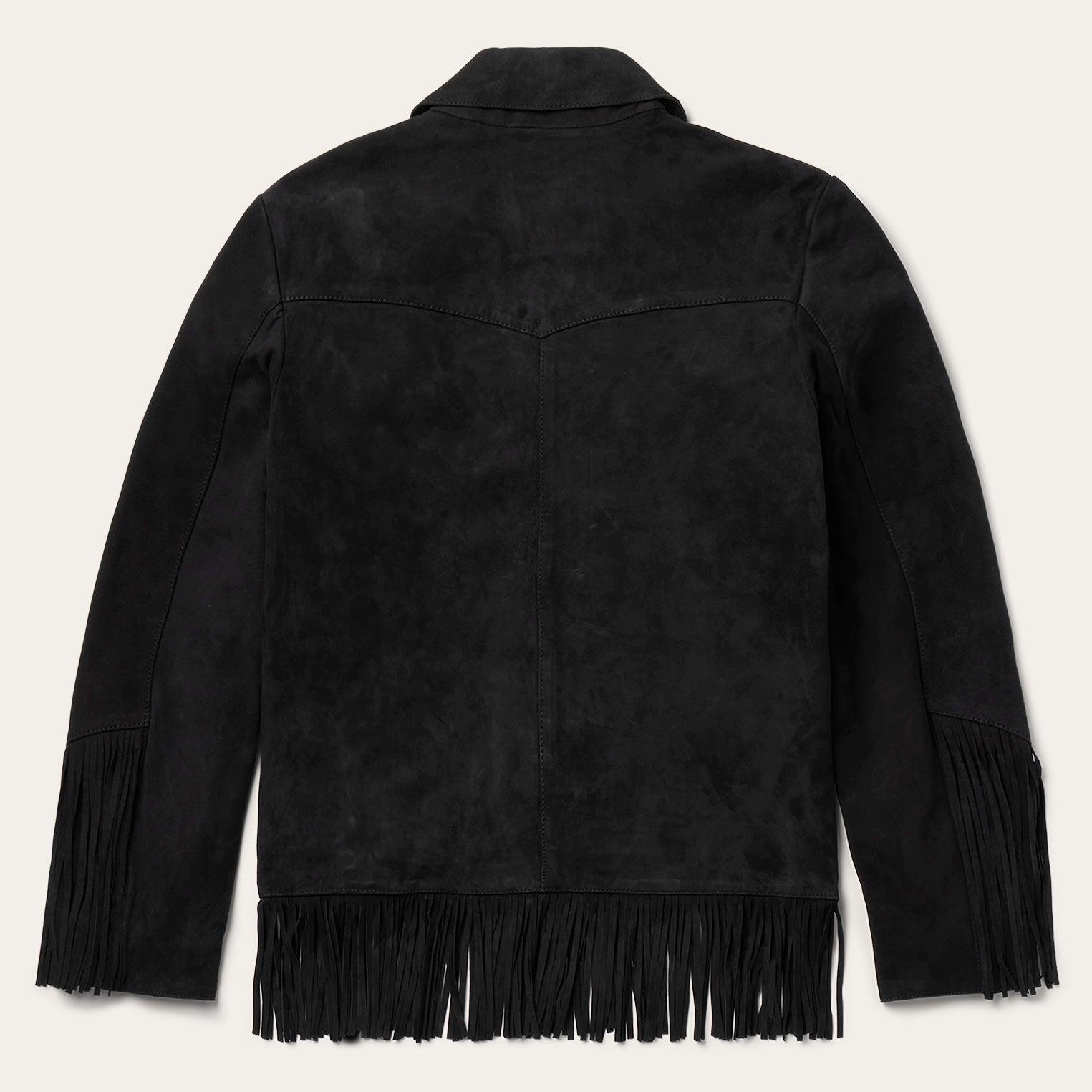 Fringe Suede Jacket | Stetson Black