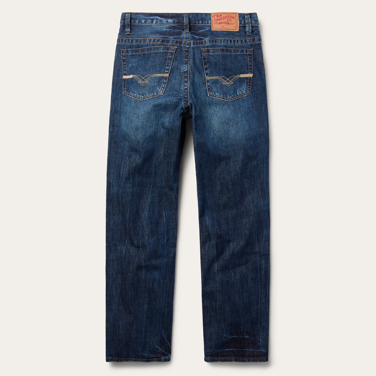 1520 Standard Straight Leg Jean | Stetson Blue