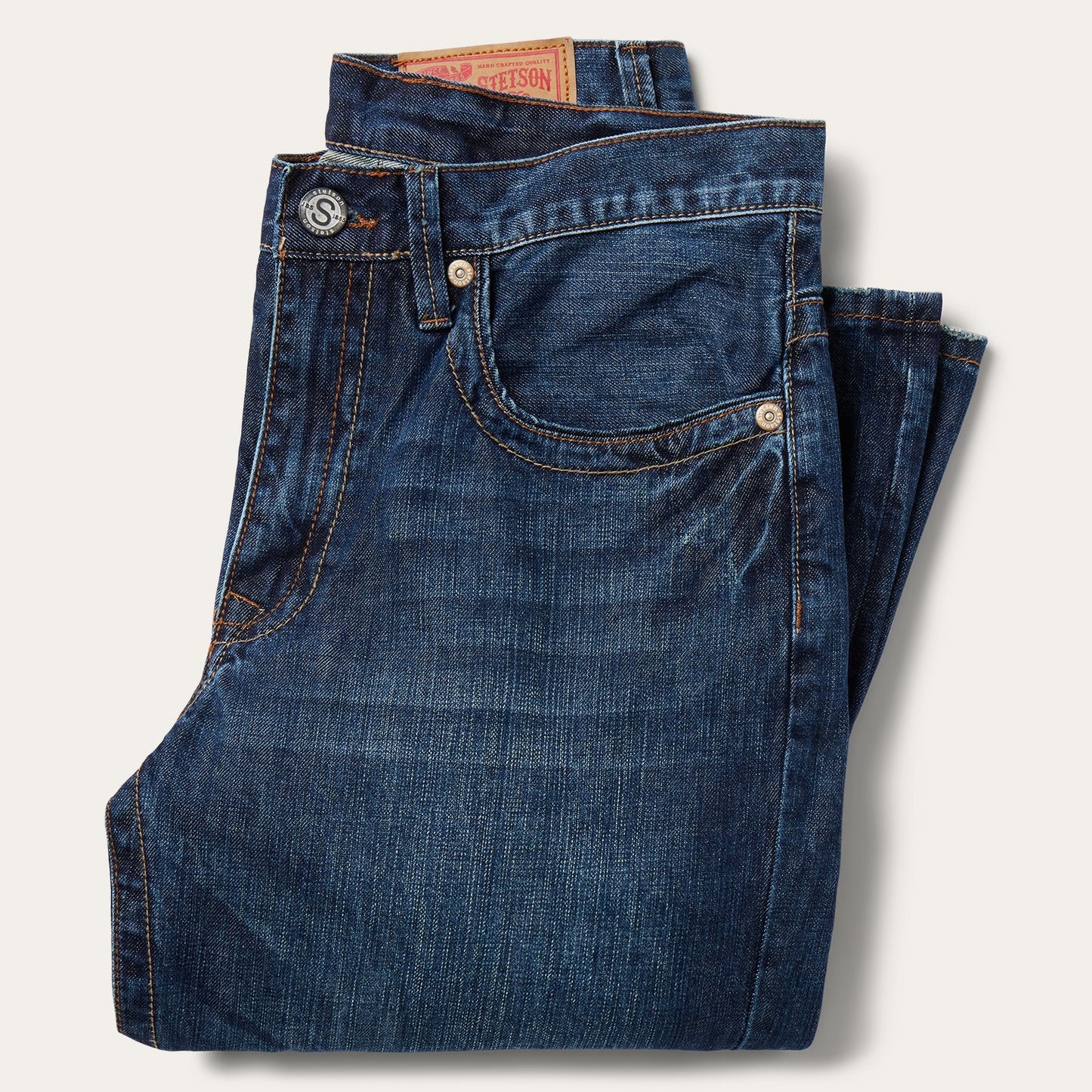 1520 Standard Straight Leg Jean | Stetson Blue