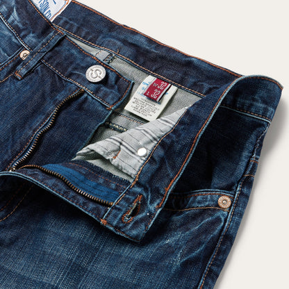 1520 Standard Straight Leg Jean | Stetson Blue