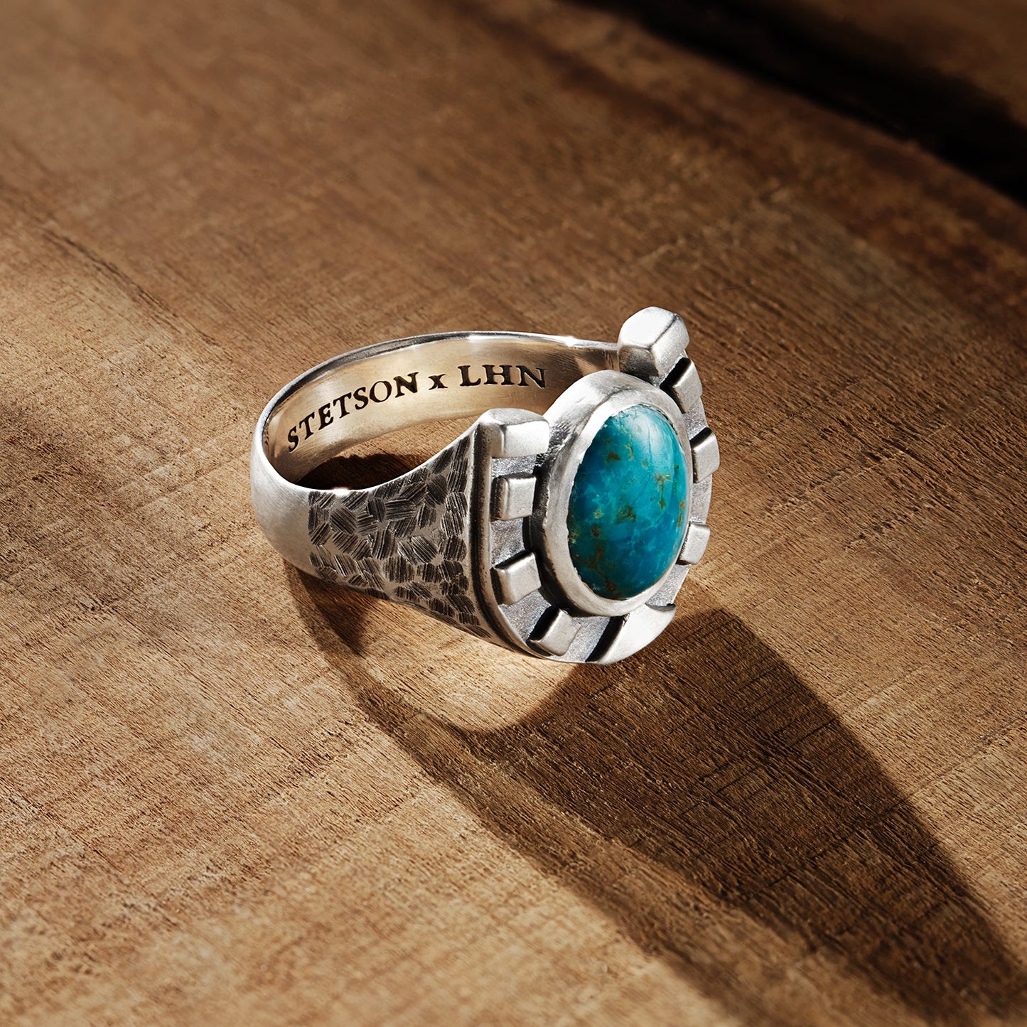 Horseshoe Ring with Turquoise | Stetson