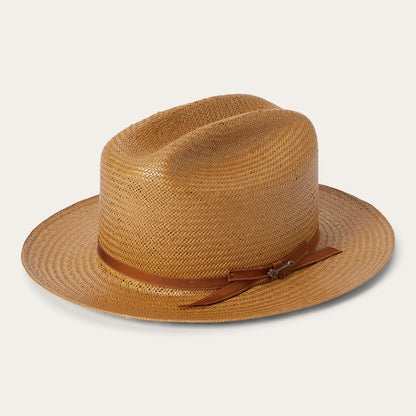 Open Road Straw Hat | Stetson Cognac