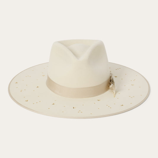 Night Sky Fedora | Stetson Bone