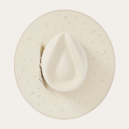 Night Sky Fedora | Stetson Bone