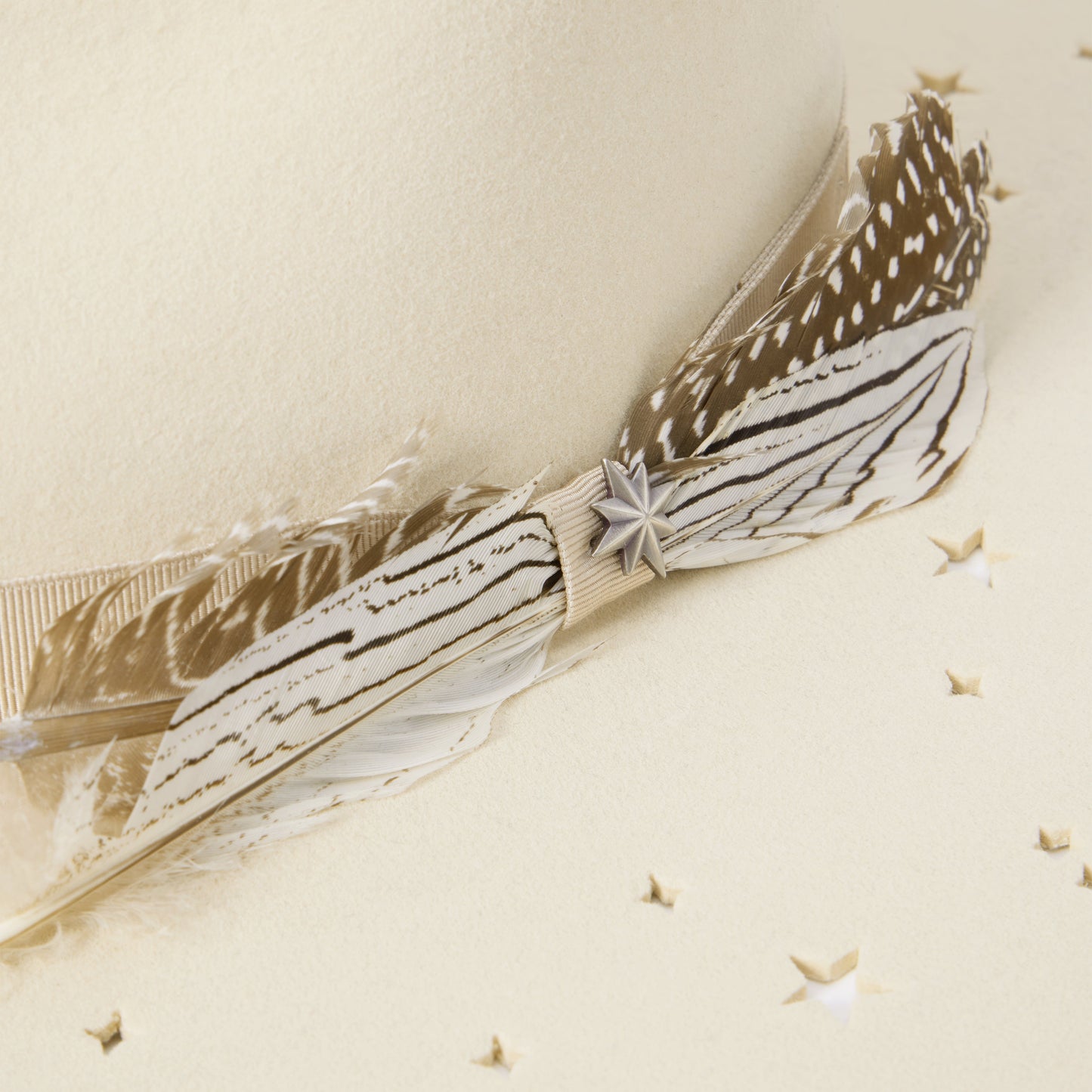 Night Sky Fedora | Stetson Bone