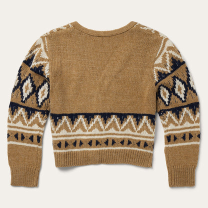 Gold Aztec Cardigan | Stetson Yellow