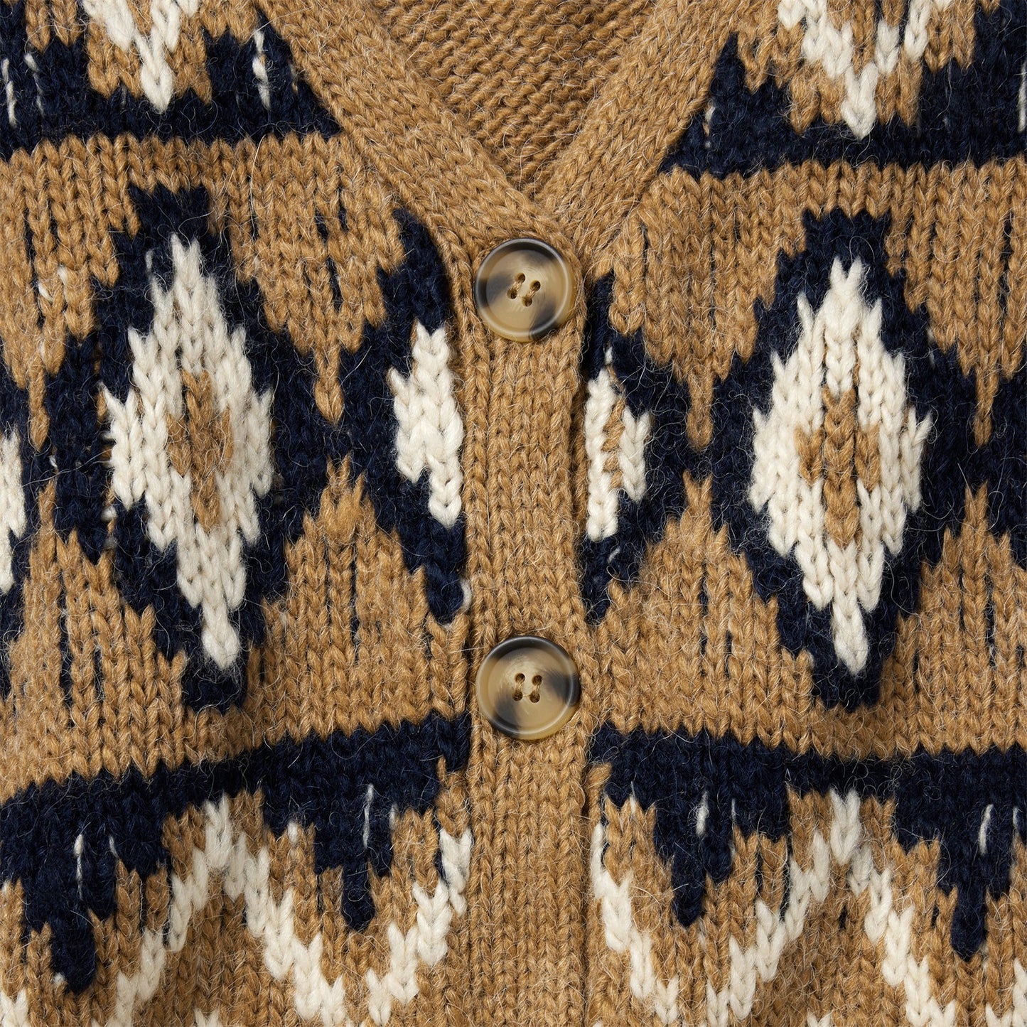 Gold Aztec Cardigan | Stetson Yellow