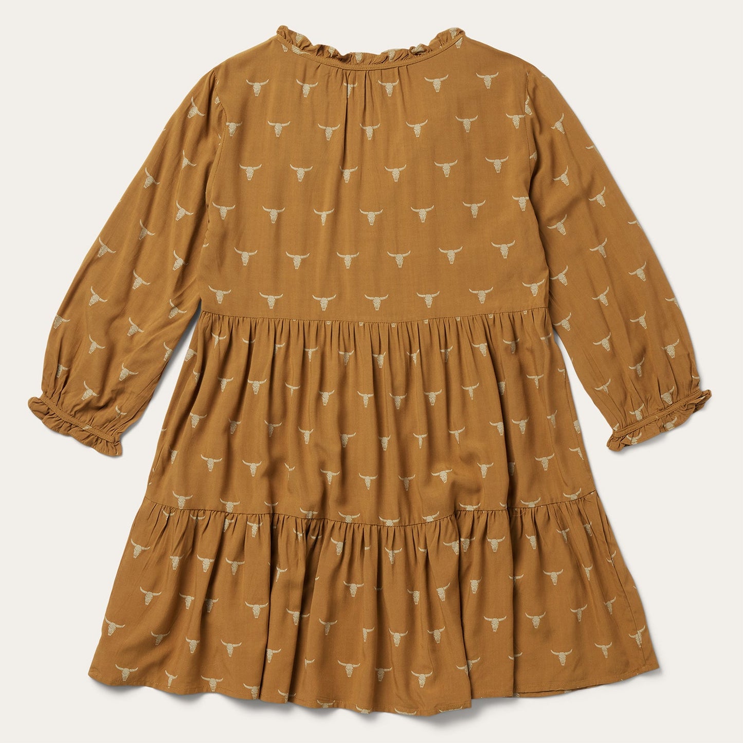 Mojave Longhorn Print Dress | Stetson Brown