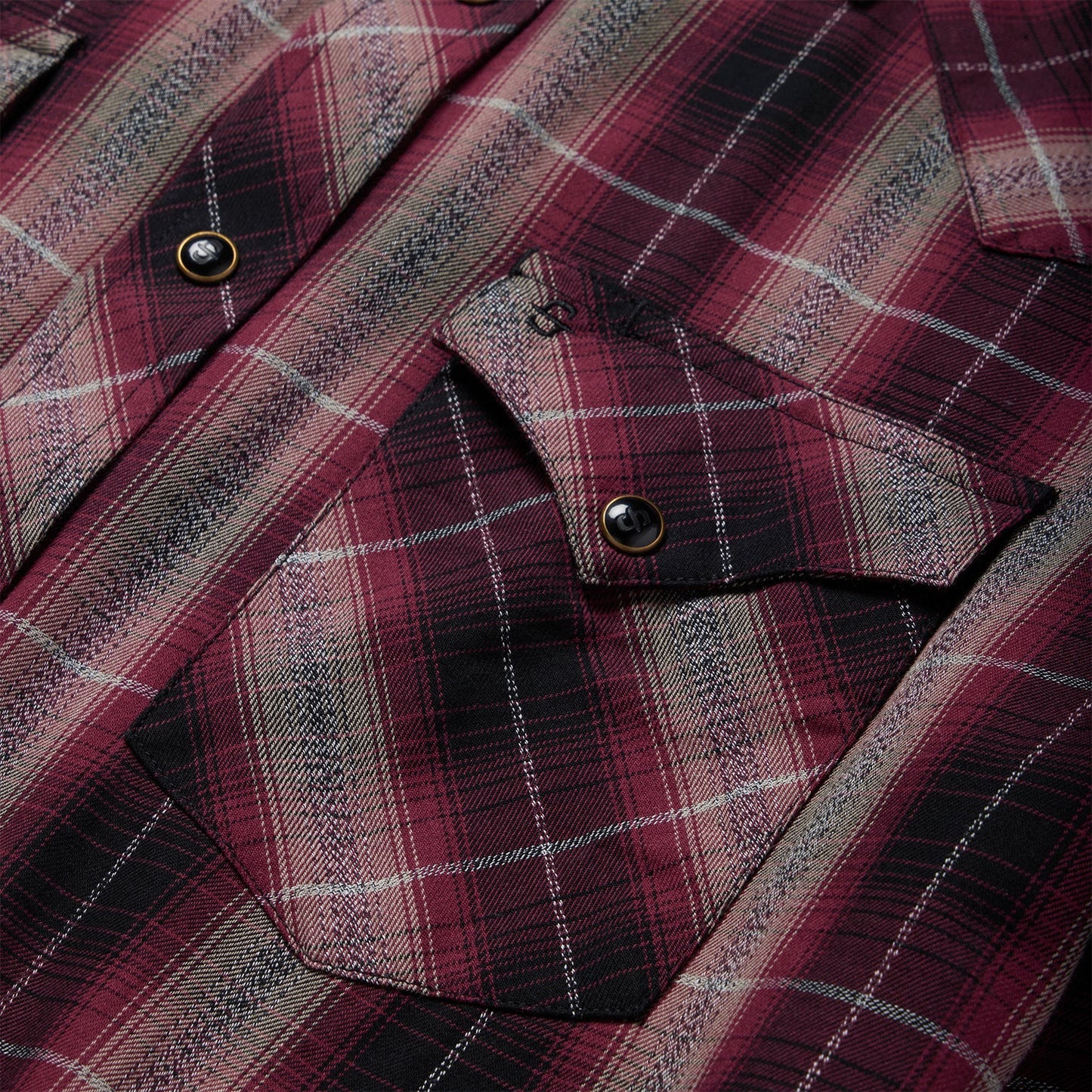 Red Marl Plaid Western Shirt | Stetson Red