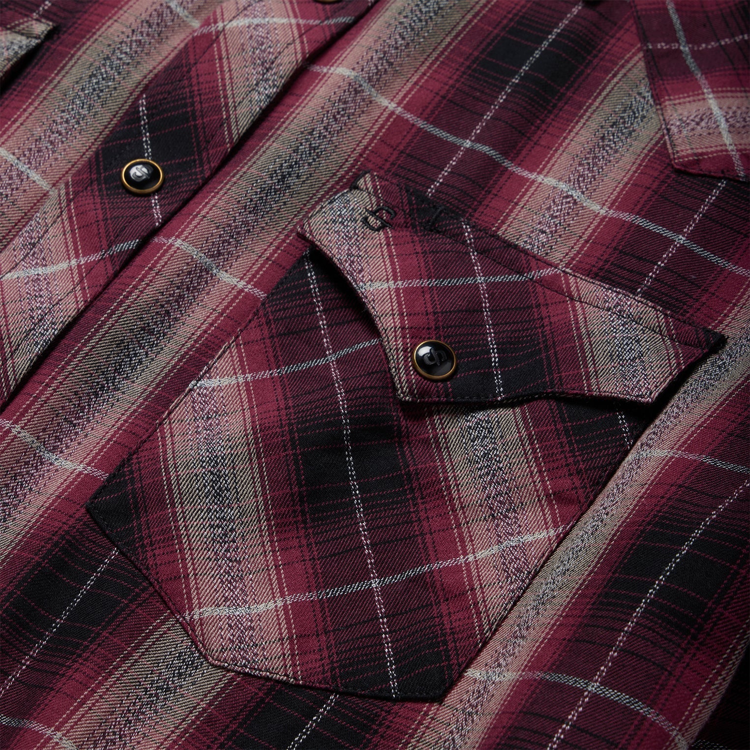 Red Marl Plaid Western Shirt | Stetson Red