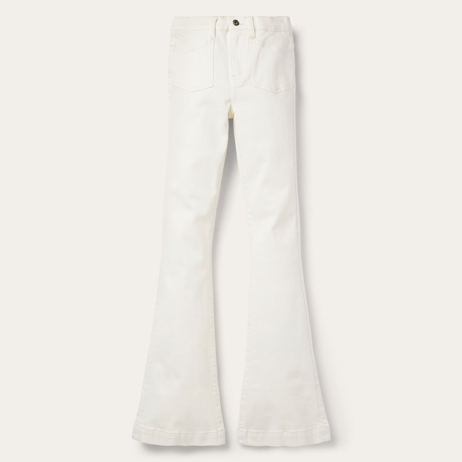 921 High Rise Flare Fit Jean | Stetson White