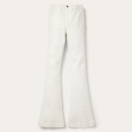921 High Rise Flare Fit Jean | Stetson White