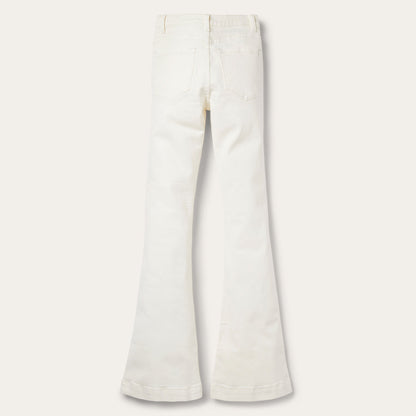 921 High Rise Flare Fit Jean | Stetson White