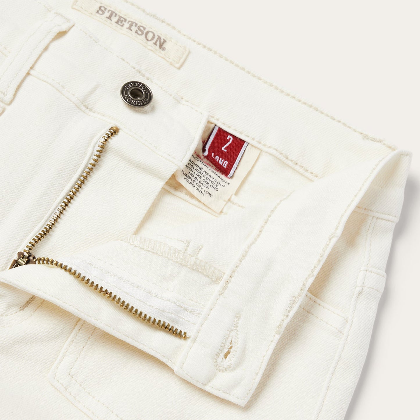 921 High Rise Flare Fit Jean | Stetson White
