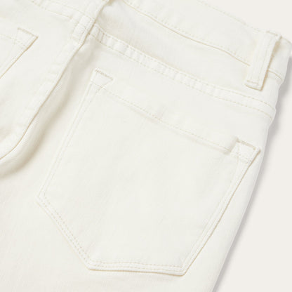 921 High Rise Flare Fit Jean | Stetson White