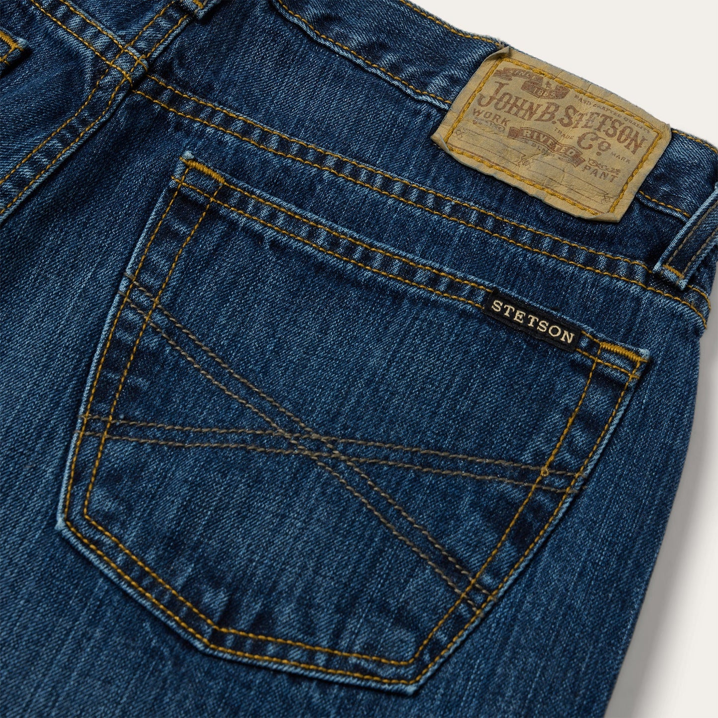 1520 Fit Standard Straight Leg Jean | Stetson Blue