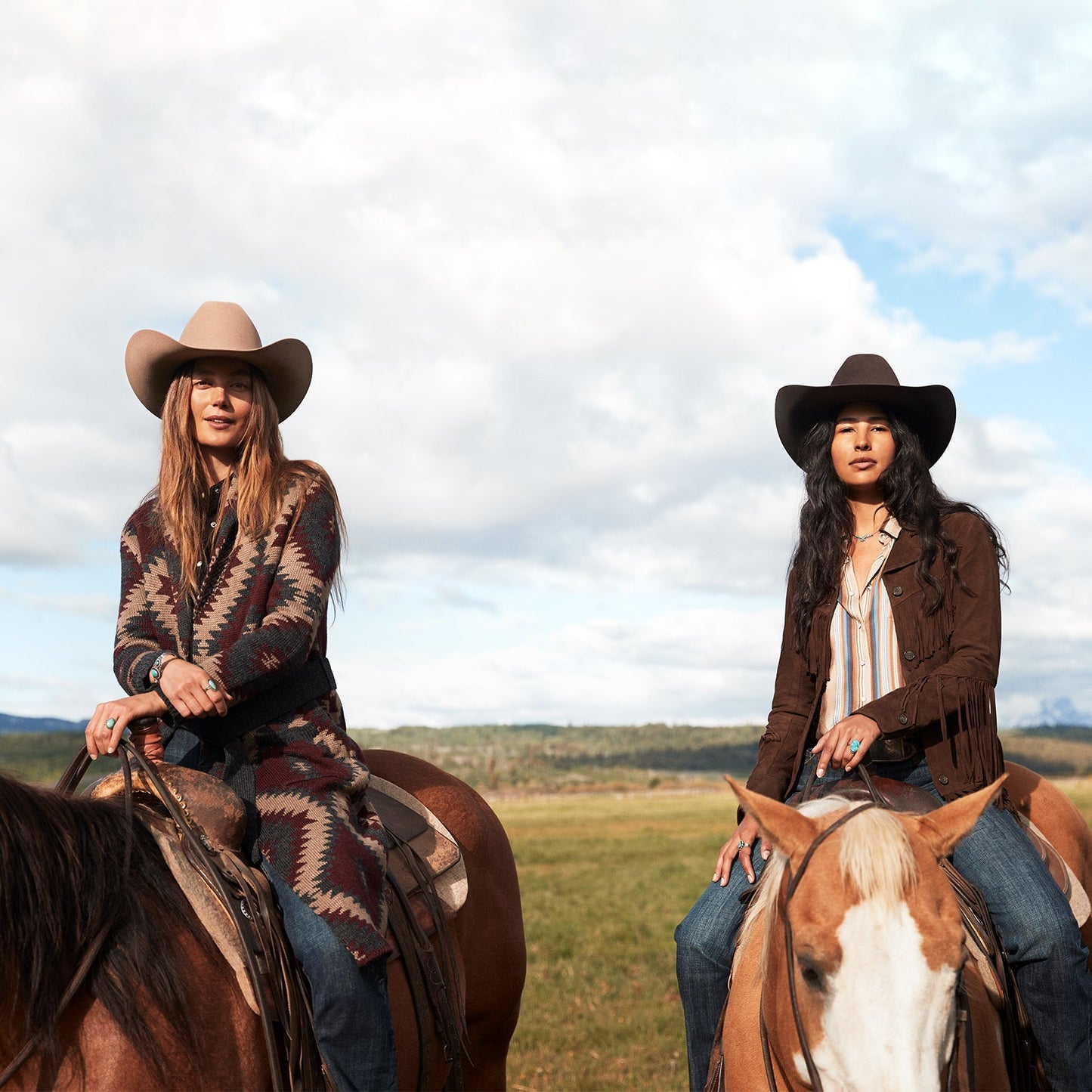 Aztec Duster Sweater | Stetson Wine