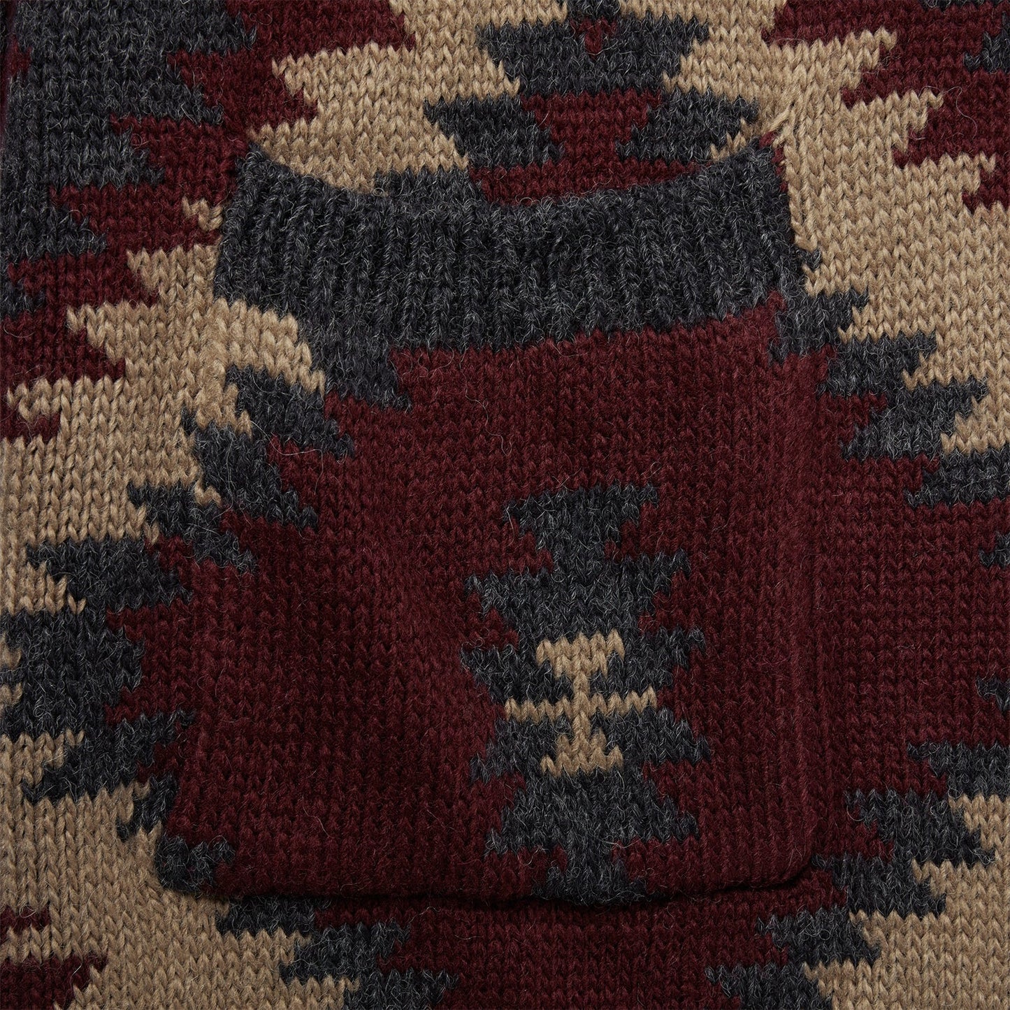 Aztec Duster Sweater | Stetson Wine