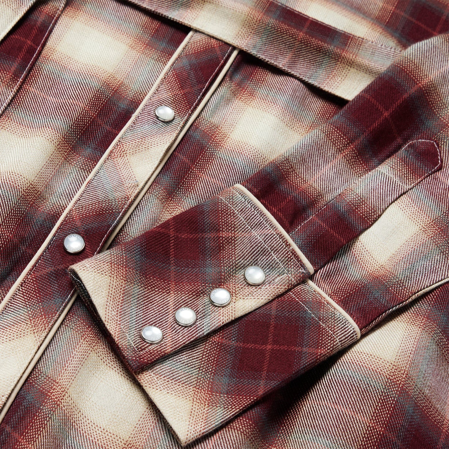 Black Cherry Plaid Shirt Dress | Stetson Red