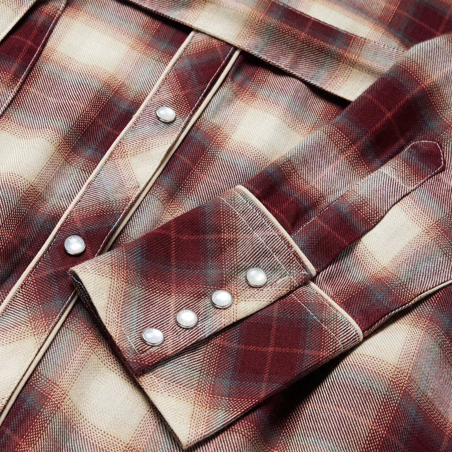 Black Cherry Plaid Shirt Dress | Stetson Red