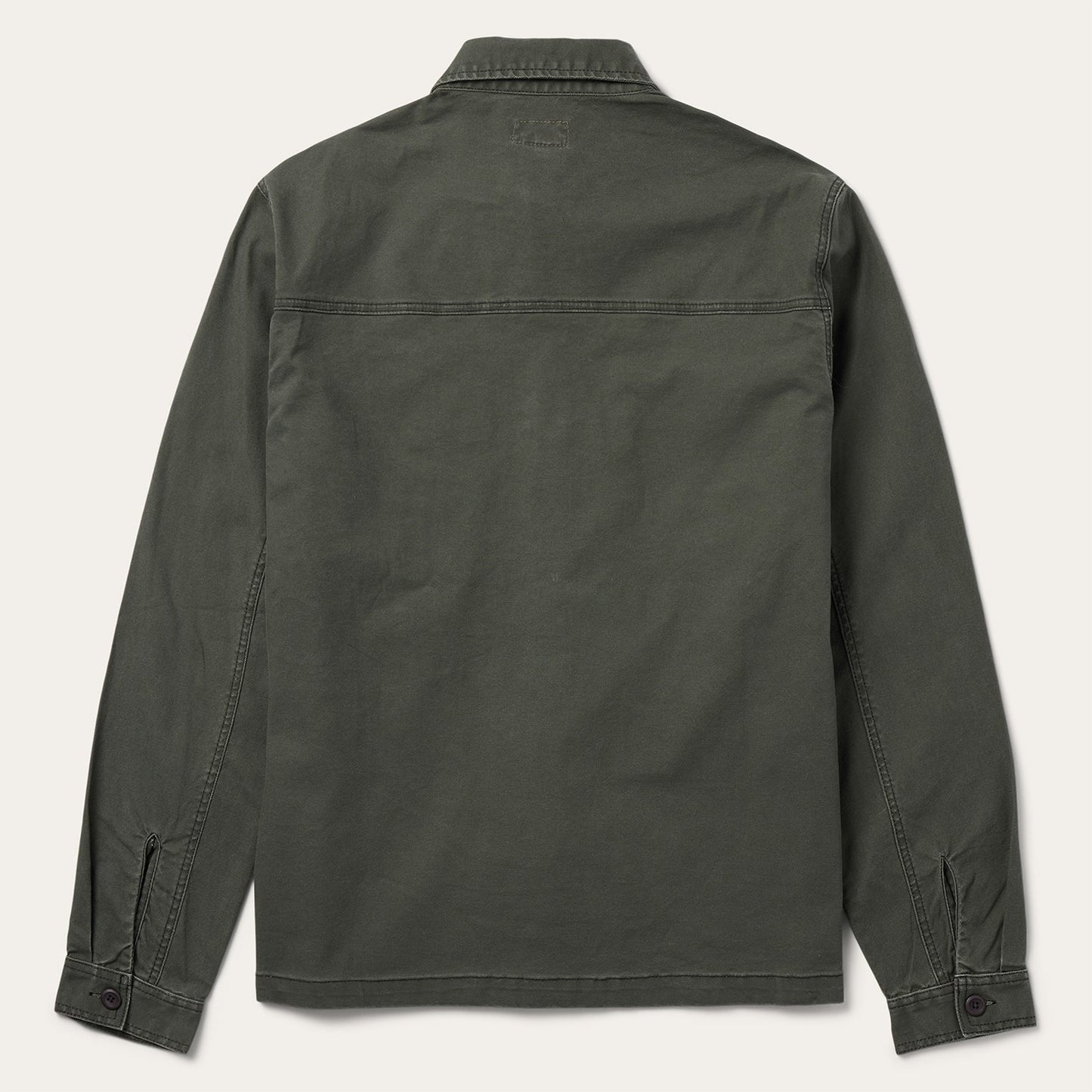 Stretch Canvas Jac-Shirt | Stetson Green