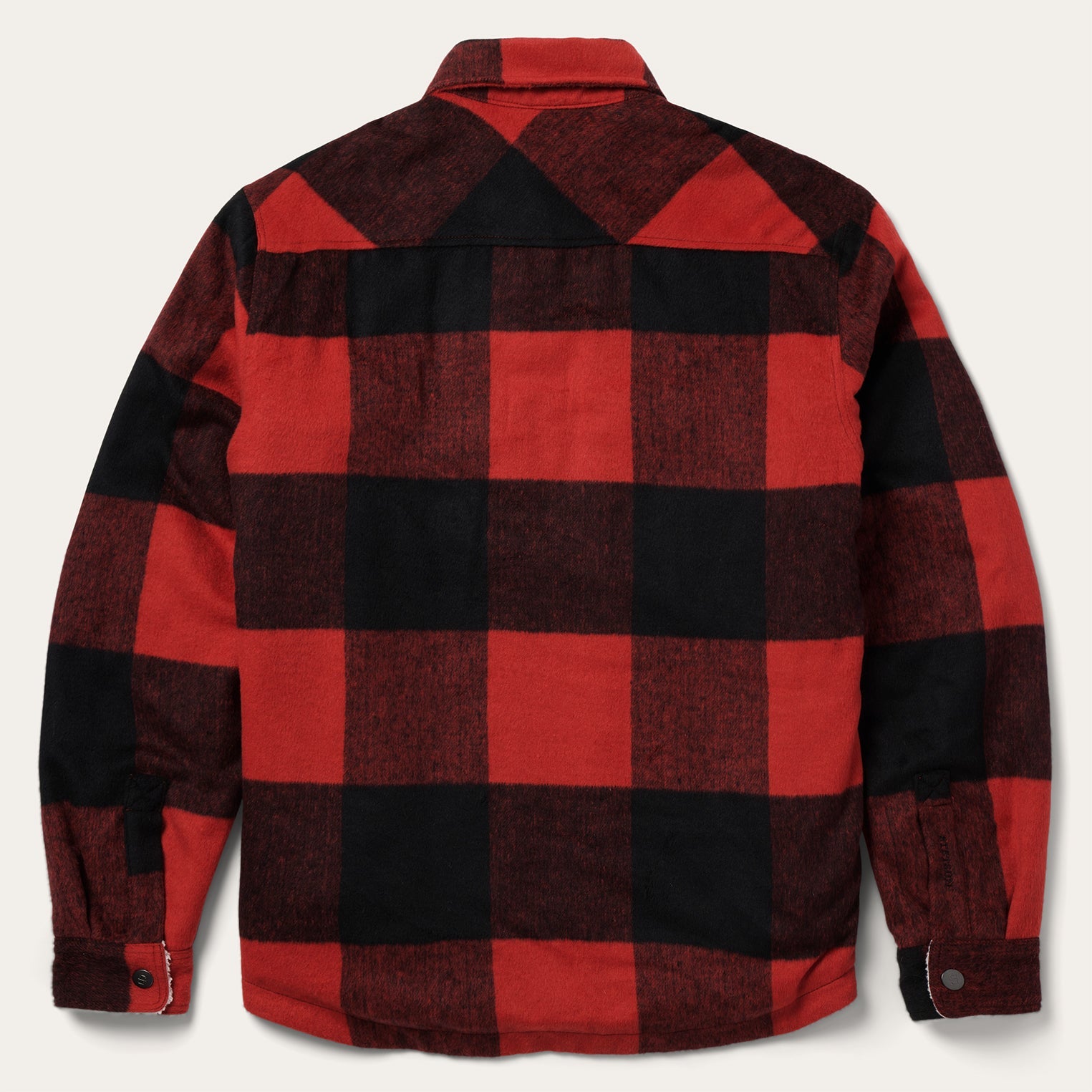 Buffalo Plaid Western Coat | Stetson Red