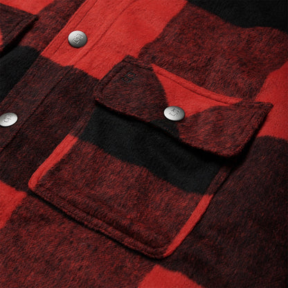Buffalo Plaid Western Coat | Stetson Red