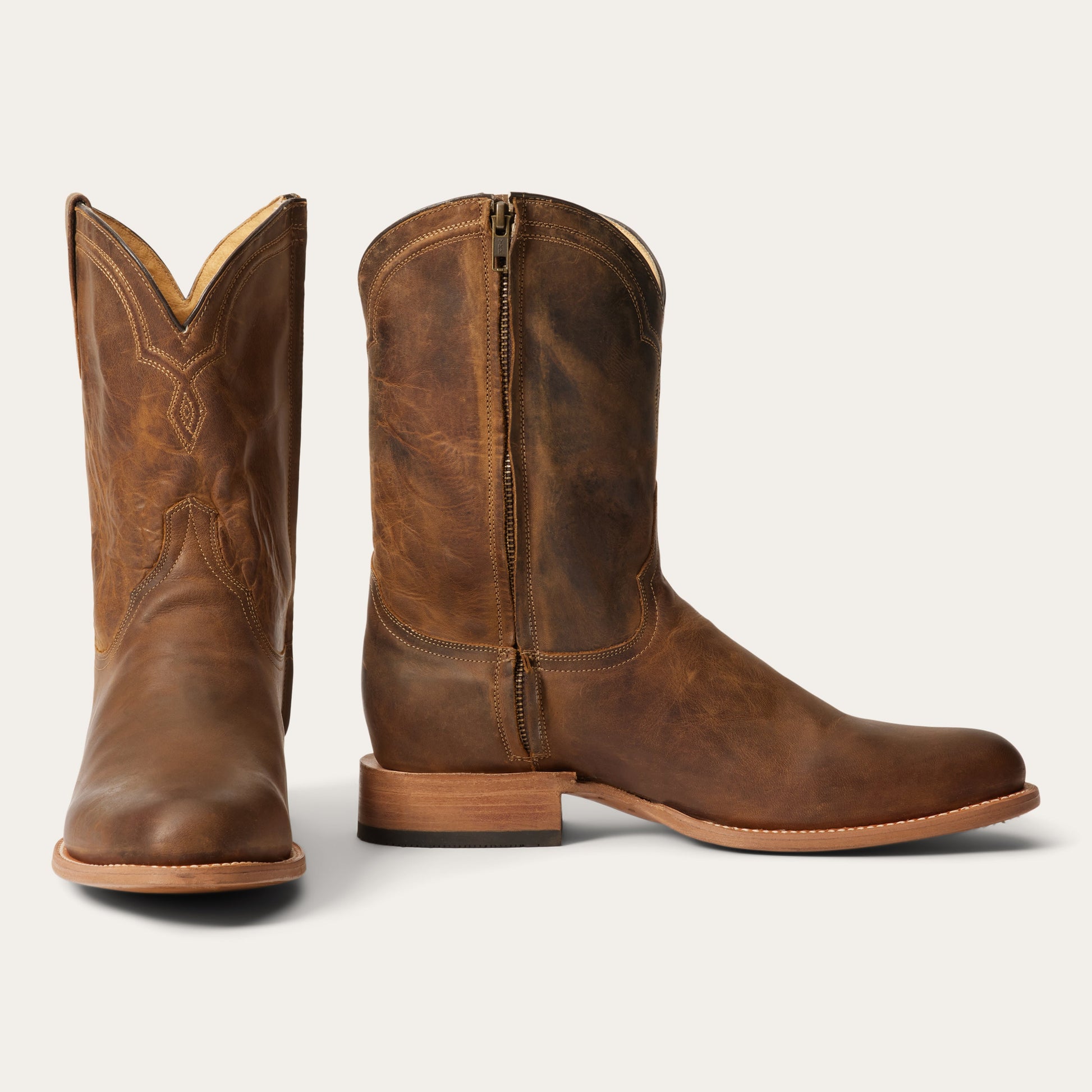Rancher Zip Roper | Stetson Oiled Brown