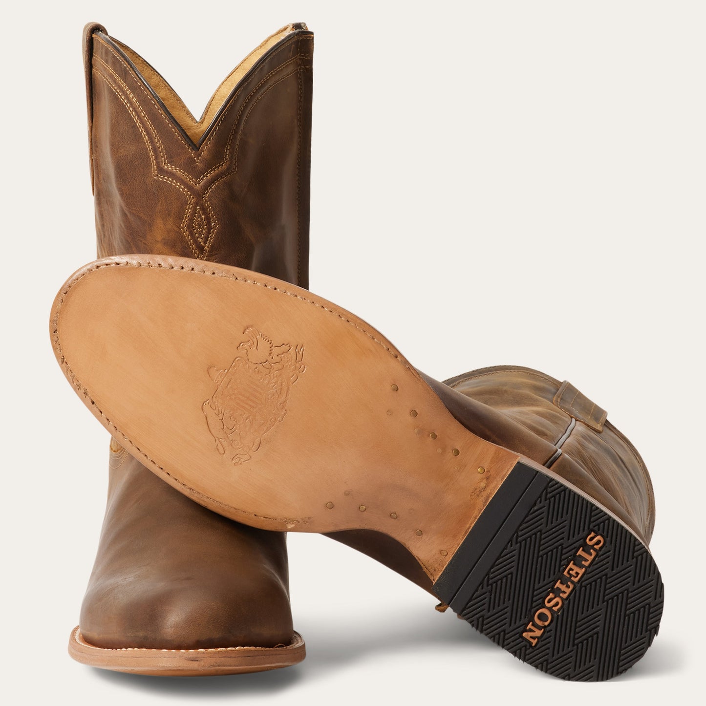 Rancher Zip Roper | Stetson Oiled Brown