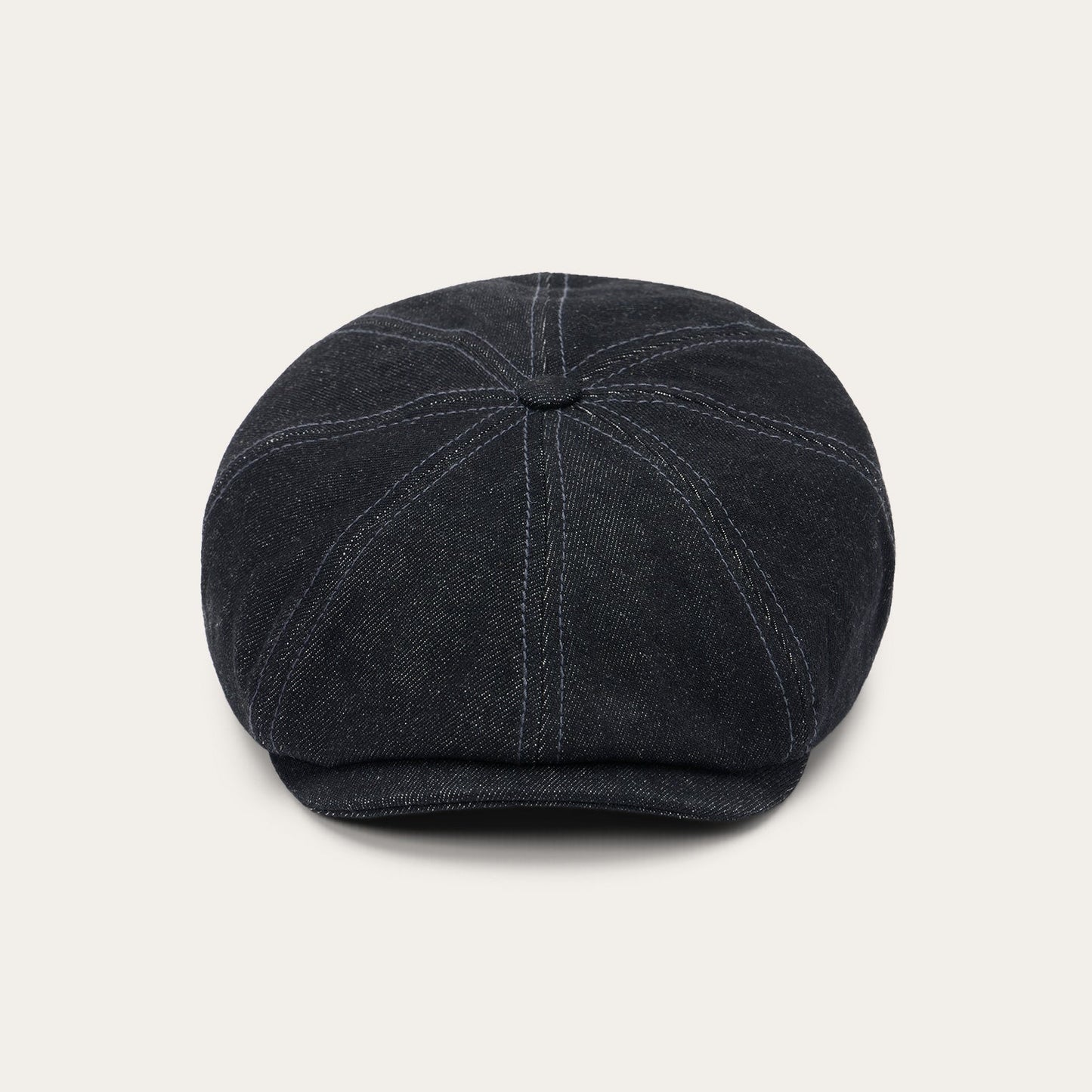 Denim Hatteras Cap | Stetson Black Denim