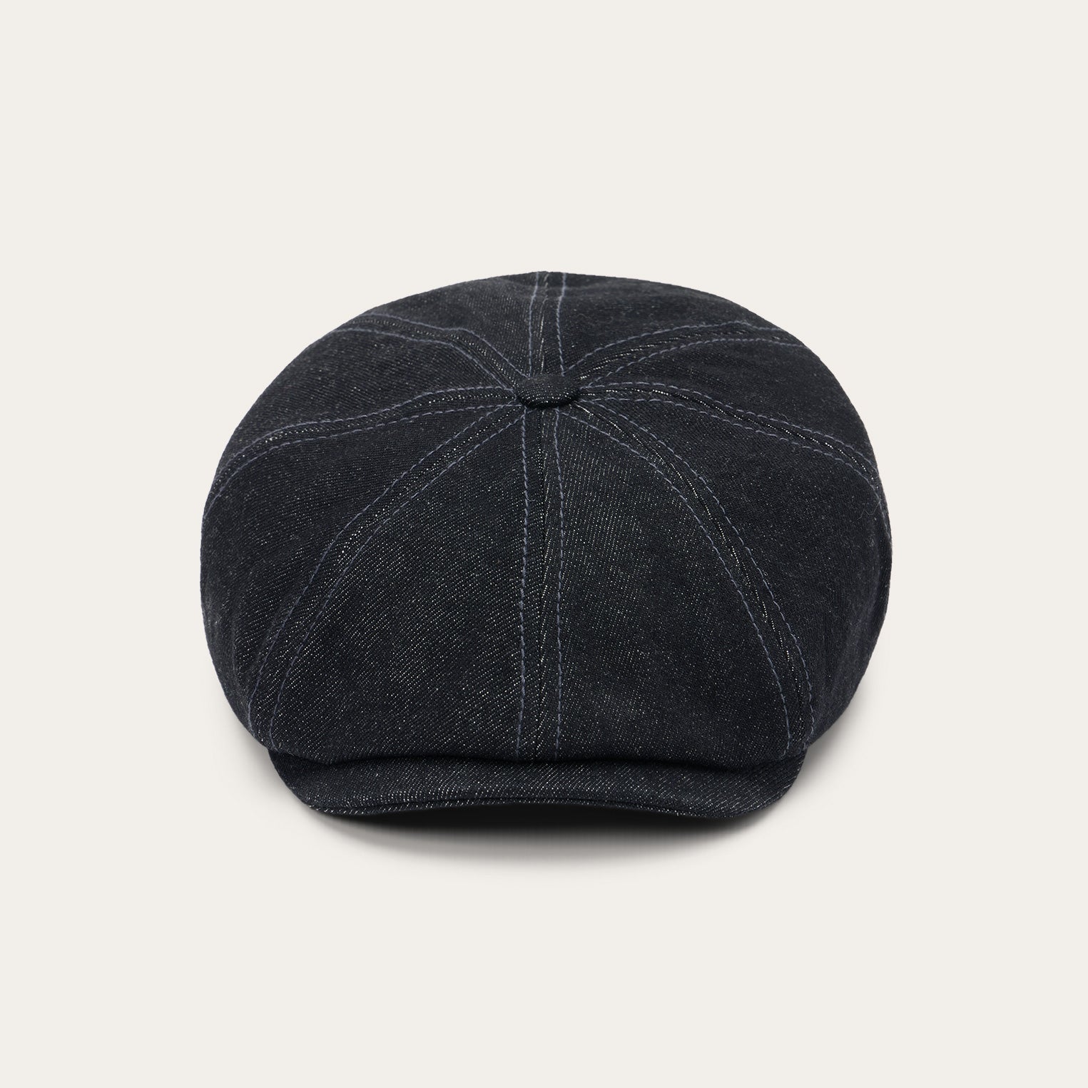 Denim Hatteras Cap | Stetson Black Denim