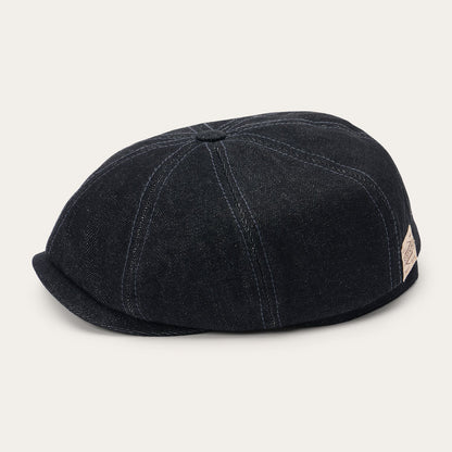 Denim Hatteras Cap | Stetson Black Denim