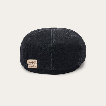 Denim Hatteras Cap | Stetson Black Denim